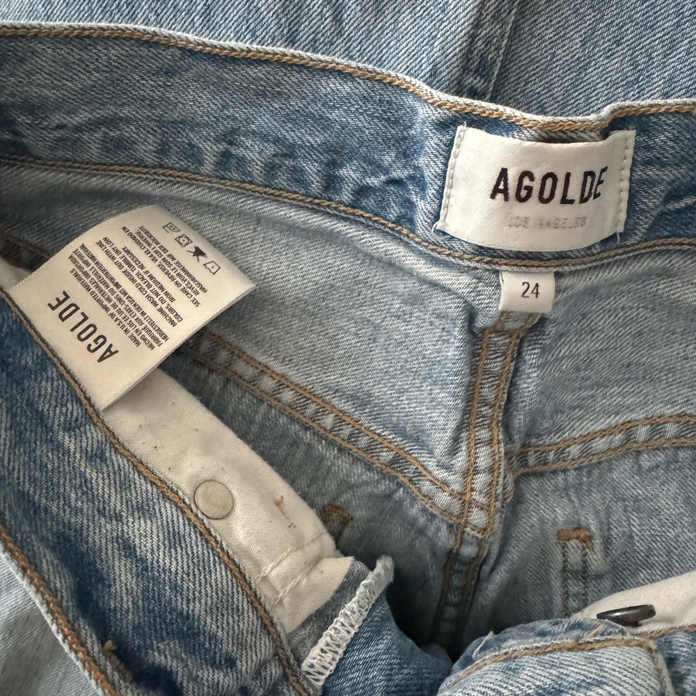 Agolde criss cross  Denim Jeans - Picture 6 of 6